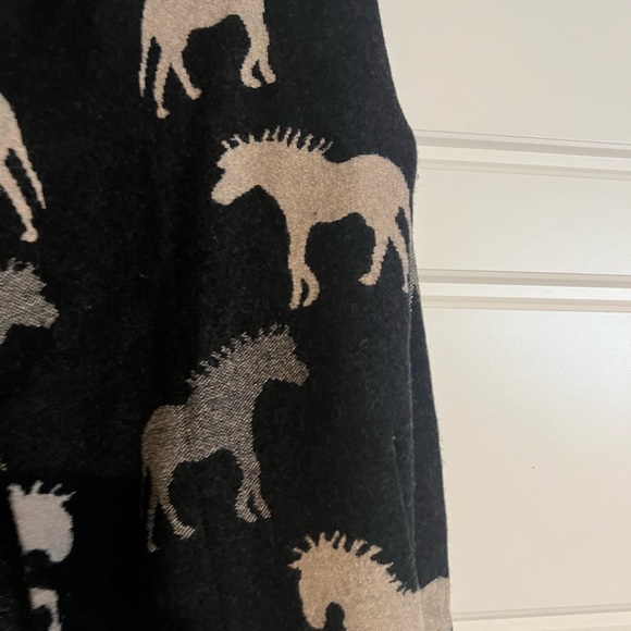 Anthropologie Pilcro Field Flower Horses Sweater Coat Cardigan Sedona People - Picture 8 of 8